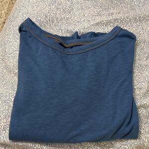 Blue Crew Neck T-Shirt